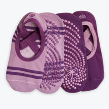 Load image into Gallery viewer, Grippy Yoga-Barre Socks - 2 Pack